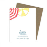 Warm Birthday Wishes card: White