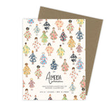 It Takes a Village Card | Thank You Card: White