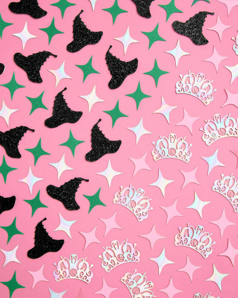 Wicked Witch Confetti - 200 pc confetti kids pink green