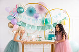 Happy Birthday Mermaid Banner Set