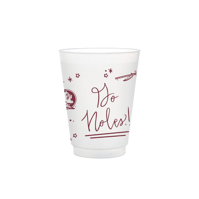 Florida State Frosted Flex Party Cups (8-Pack)