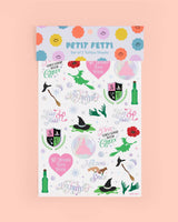 Wicked Witch Emerald City Tats - 50 temporary tattoos, kids