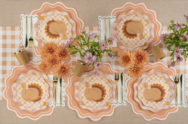 Harmony Plaid Dinner Plates