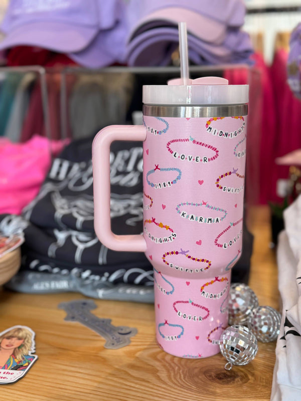 40oz Tumbler, Taylor Swift Tumbler, Trendy Drinkware