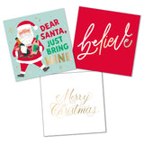 Funny Christmas Cocktail Napkins | Bring Wine - Foil - 20ct