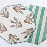 Dinosaur Collection – Dinosaur Footprint Large Plates | Joy Ladder Premium Partyware