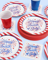 Party In The USA Napkins - 25 foil napkins