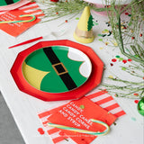 Elf Candy Small Red Napkins