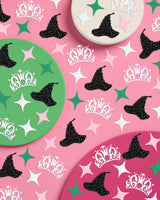 Wicked Witch Confetti - 200 pc confetti kids pink green