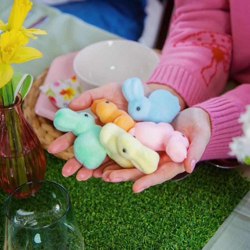 Pastel Mini Easter Bunnies - 5 Pack