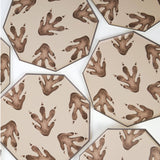 Dinosaur Collection – Dinosaur Footprint Large Plates | Joy Ladder Premium Partyware