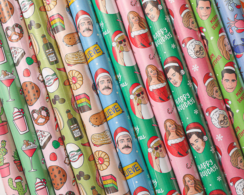 Holiday Desserts Christmas Wrapping Paper