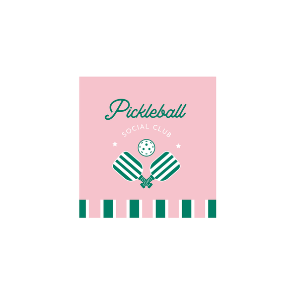 LE PICKLEBALL COCKTAIL NAPKINS