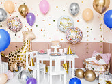 Foil Balloon Light Pink Happy Birthday