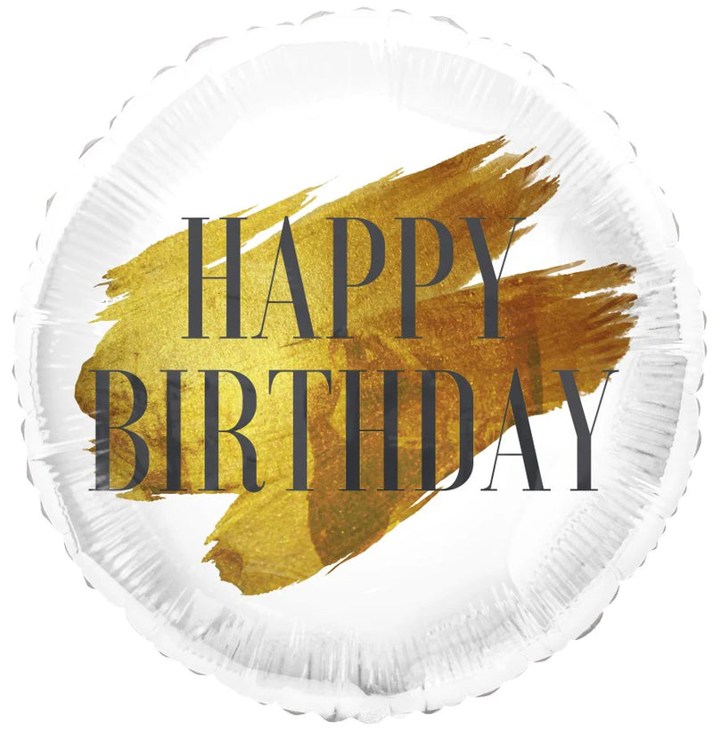 24k Birthday Balloon 18”