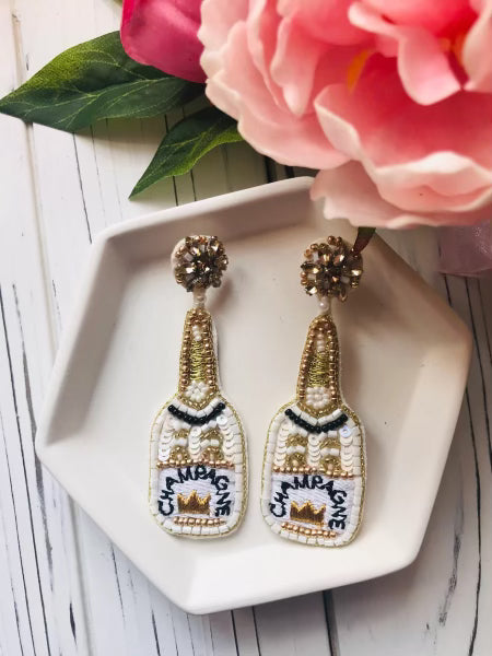CHAMPAGNE ALL DAY EARRING