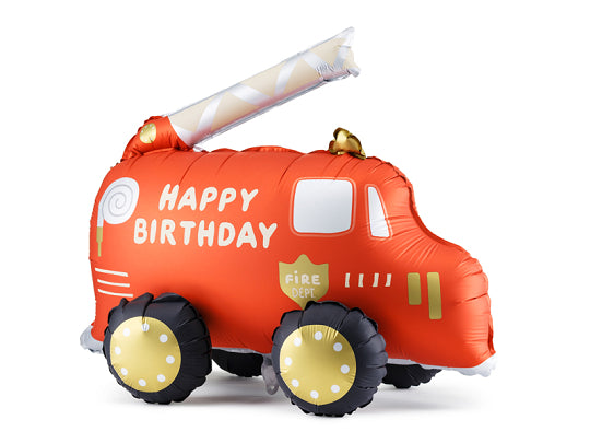 Foil Balloon Fire truck