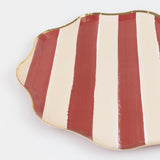 Fall Stripe Side Plates (x8)