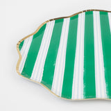 Festive Stripe Side Plates (x8)