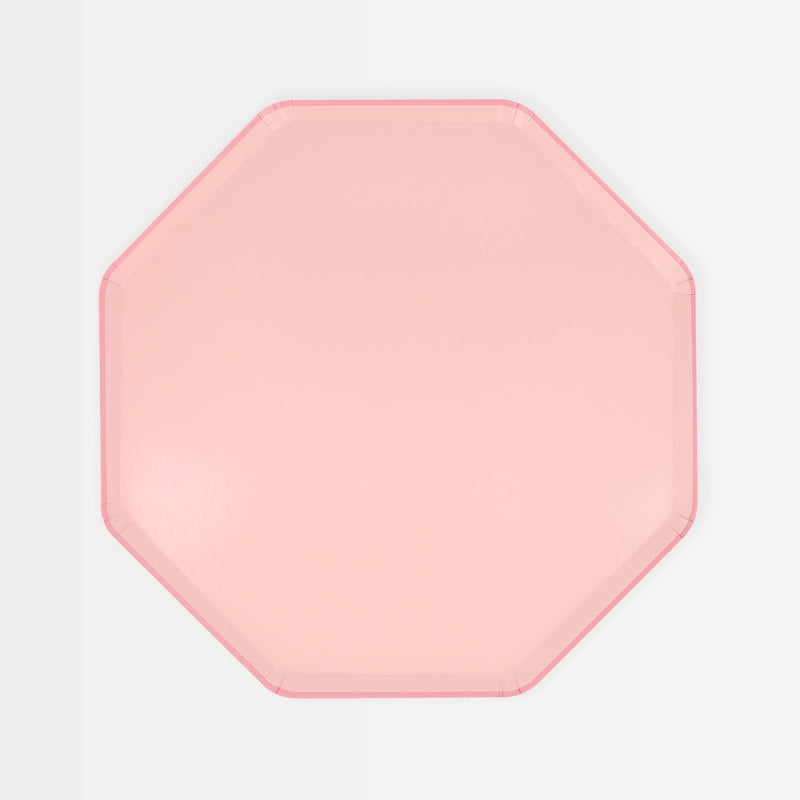 Cotton Candy Pink Side Plates (x 8)