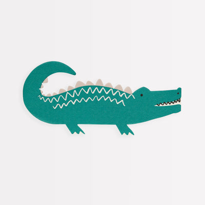 Crocodile Napkins (x 16)