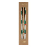 Holly Table Candles (x2)