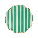 Festive Stripe Side Plates (x8)