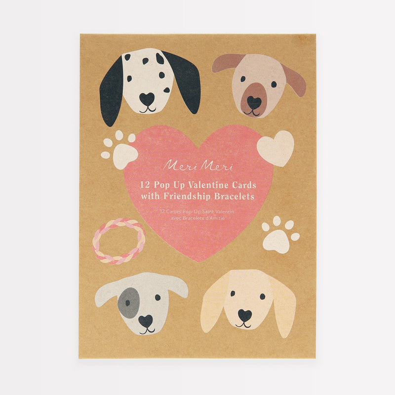 Dog Valentine Cards (x 12)