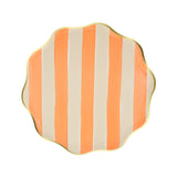 Fall Stripe Side Plates (x8)