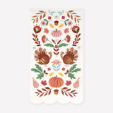 Folk Fall Guest Towel (x16)