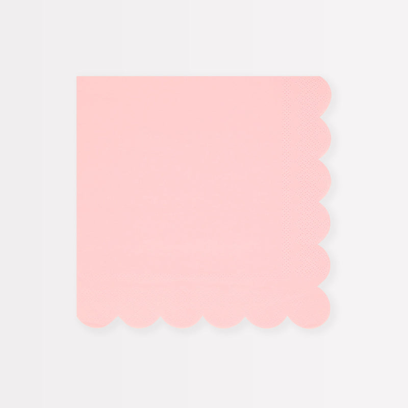 Cotton Candy Pink Large Napkins (x 16)