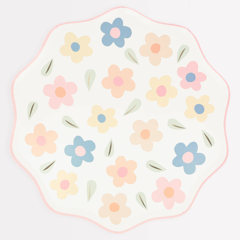 Happy Flower Dinner Plates