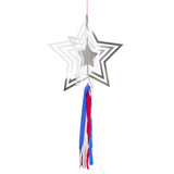 Stars & Stripes Hanging Decorations (x8)