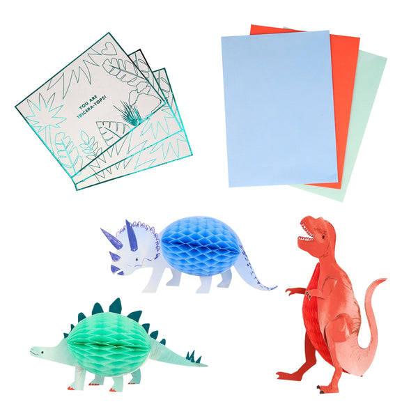Dinosaur Valentine Cards (x 12)