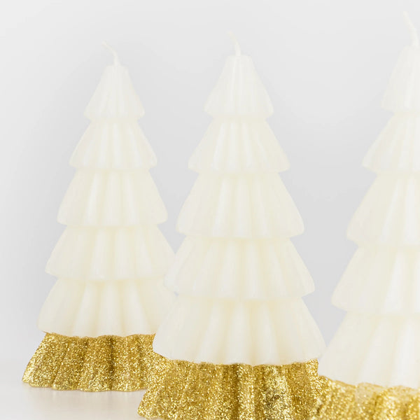 Ivory Tree Candles