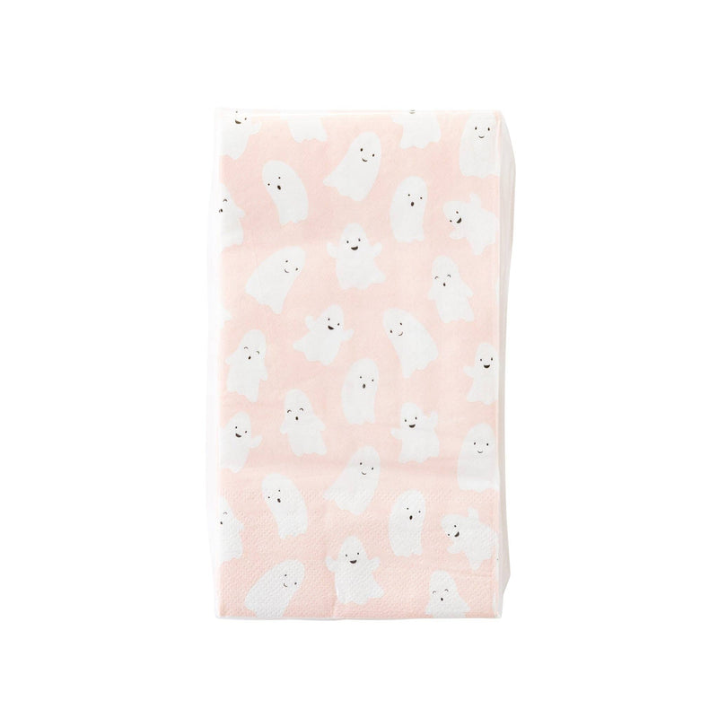 Scattered Pink Ghost Napkins