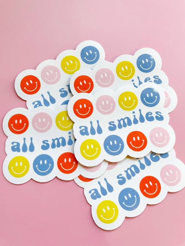 All Smiles  Sticker