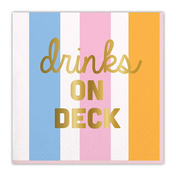5" Foil NPKN-Drinks On Deck