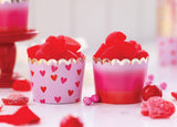 Foiled Ombre Lavender Baking Cups (50 pcs)