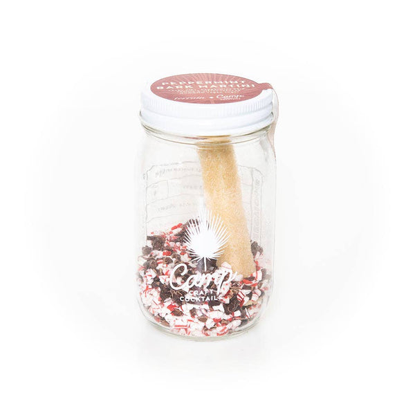 16oz Peppermint Bark Martini Cocktail Infusion Kit