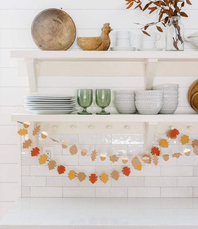 Harvest/Thanksgiving Mini Leaves Banner Set