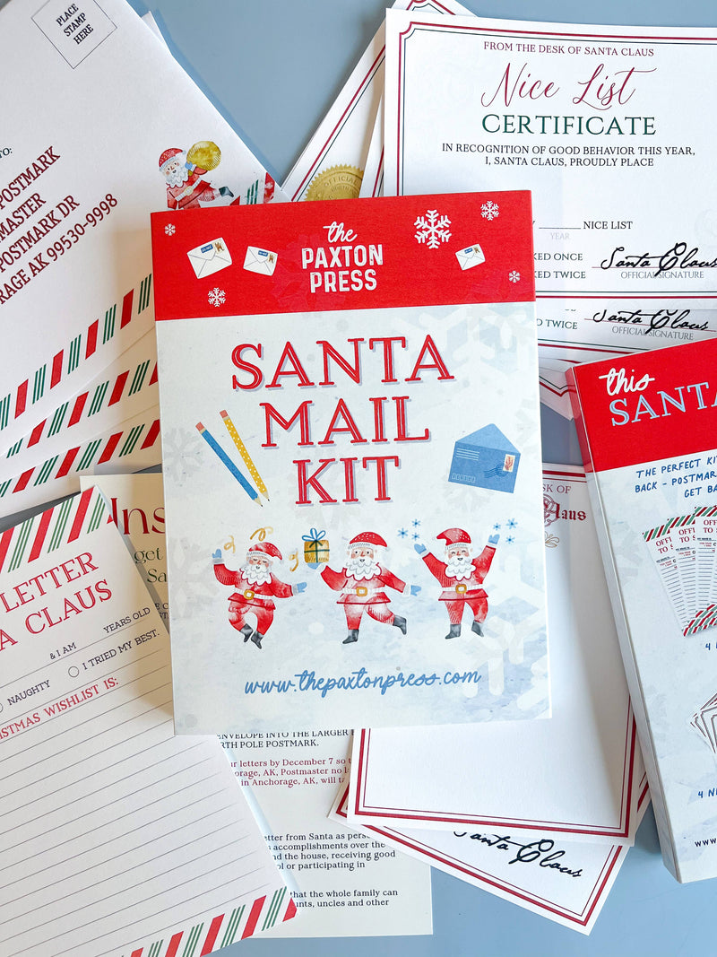 Santa Mail Kit - Christmas Writing Kit