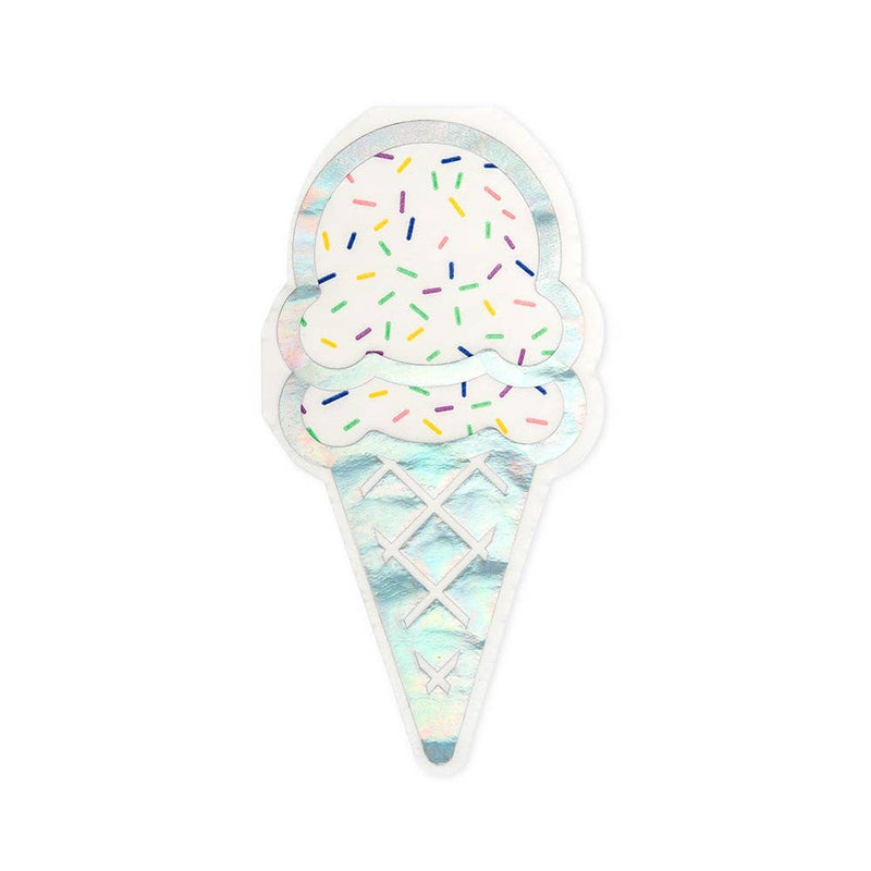 Cute Special Occasion Paper Party Napkins - Ice Cream Cone