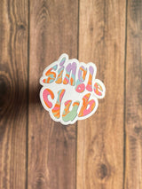 Single Club Sticker