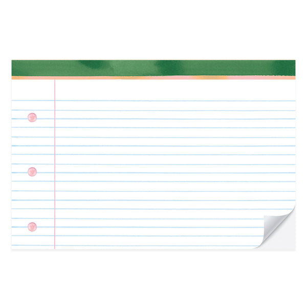 Notepad Paper Placemat Pad (Back to School Party)