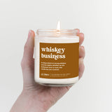 Whiskey Business Scented Candle