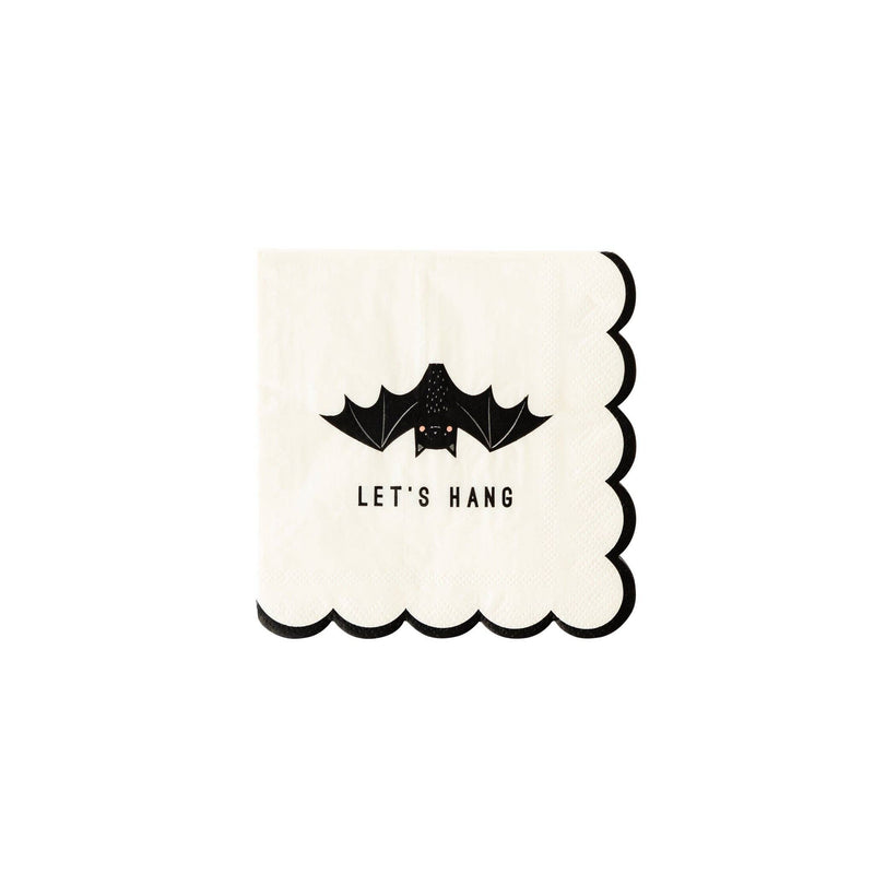 Let's Hang Bat Halloween Napkin