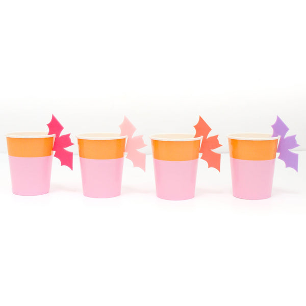 Halloween Bat Drink Markers