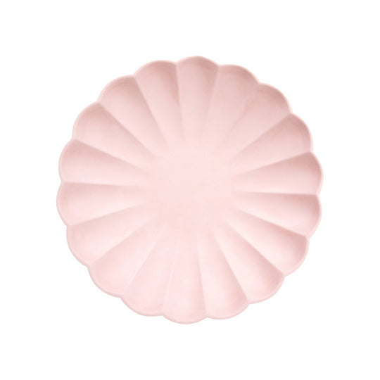PALE PINK SIMPLY ECO SMALL PLATES