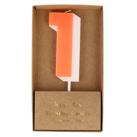 NUMBER CANDLE 1